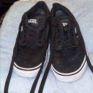 Vans Black Canvas Sneakers